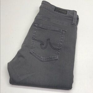 AG ADRIANO GOLDSCHMIED GRAY FARRAH HIGH-RISE SKINNY JEANS 27x28 ⭐️